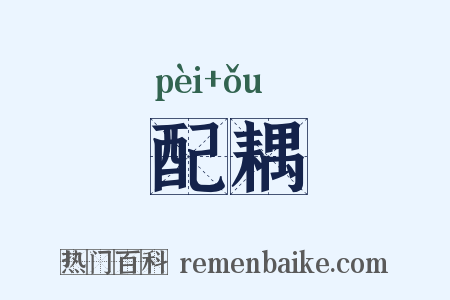 配耦是什么意思的图片
